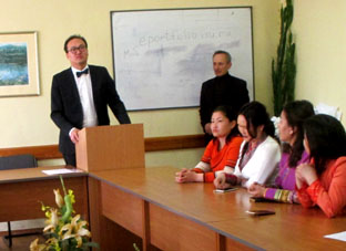 Делегация учителей из Монголии