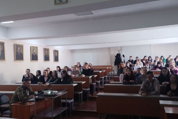 Встреча студентов с участниками СВО