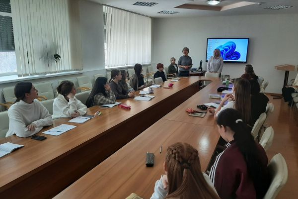 Профориентационная встреча в Иркутском региональном колледже педагогического образования