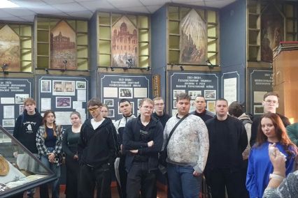 Выездное занятие на базе техникума