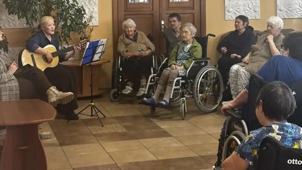 ТЕПЛО ВСТРЕЧИ: ВЫЕЗД ВОЛОНТЁРСКОГО СЕКТОРА ОГЭО В ГЕРОНТОЛОГИЧЕСКИЙ ЦЕНТР