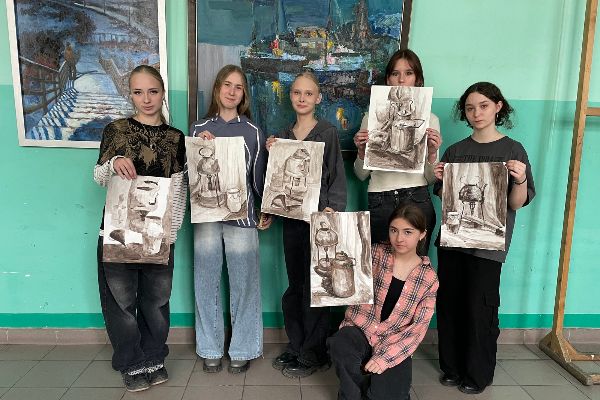 Открытый урок по дисциплине «Рисунок»