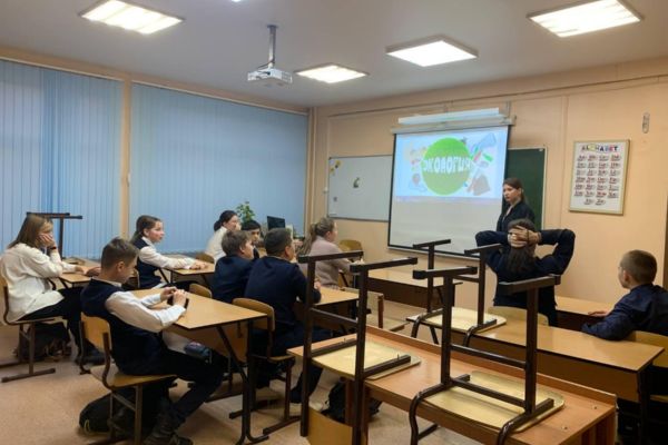 Экологические мероприятия со школьниками г. Иркутска